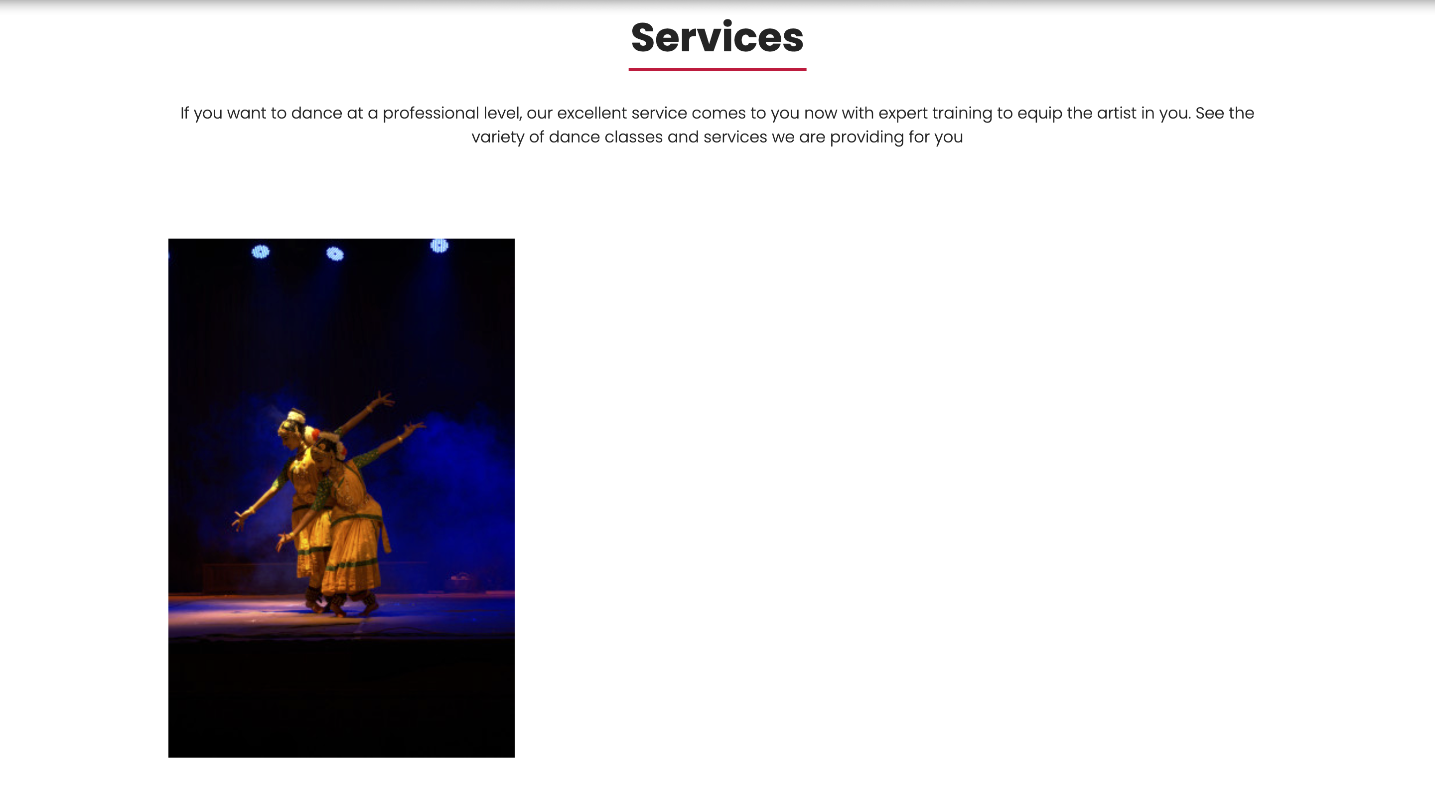 Aharya's responsive web design across devices
