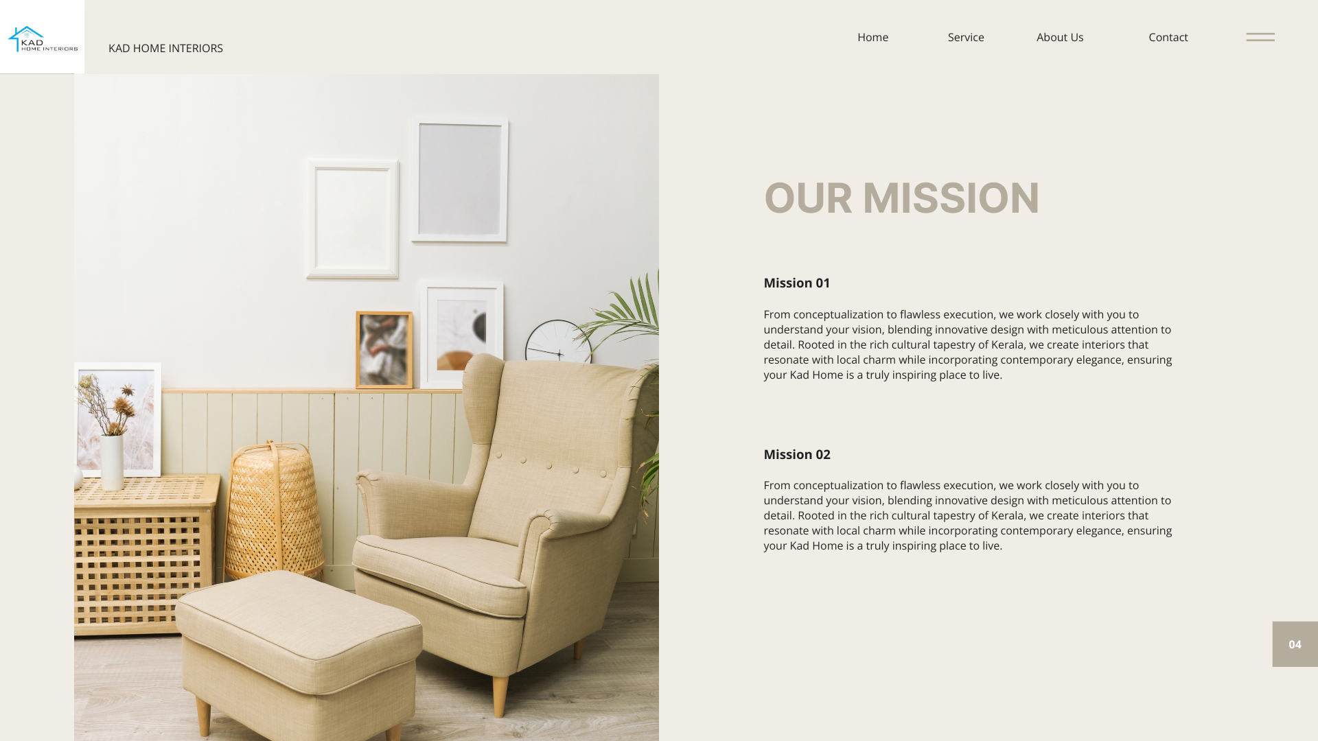 Aharya's responsive web design across devices