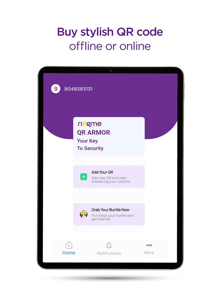 Aharya's mobile shopping experience interface