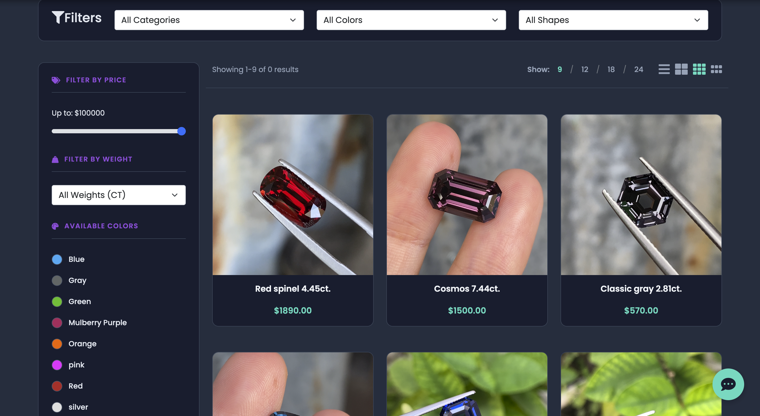 Aharya native Android mobile app featuring catalog