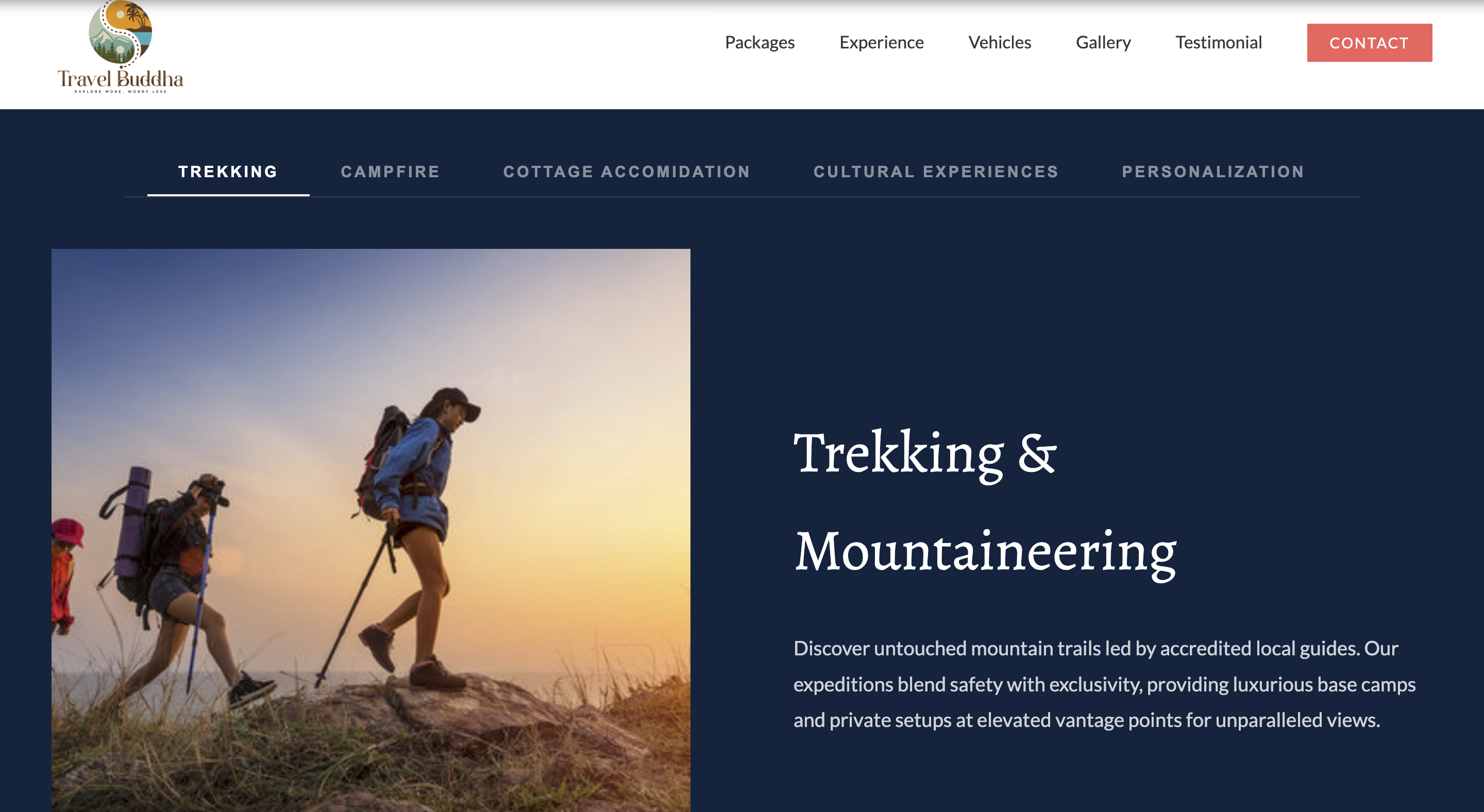 Aharya's responsive web design across devices